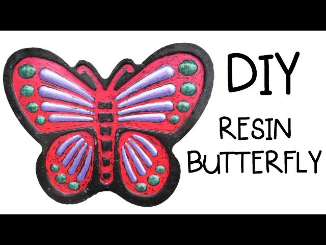 Resin Butterfly DIY Craft Klatch