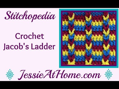 Stitchopedia ~ Jacob's Ladder Stitch ~ Crochet