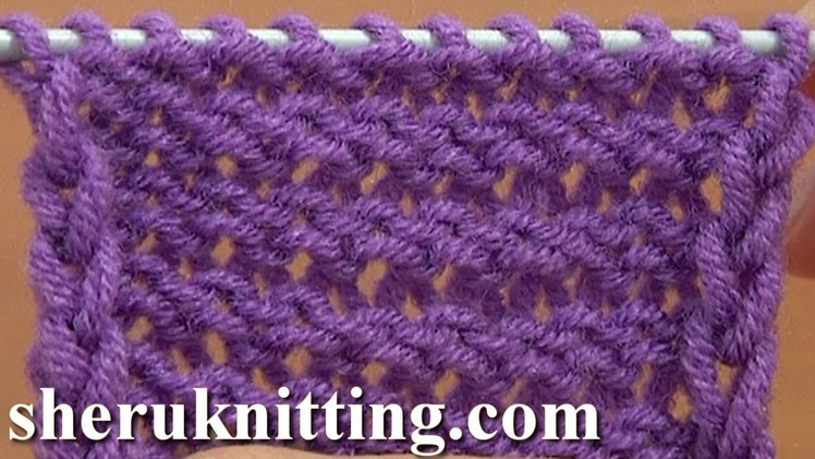 The Reverse Stockinette Stitch Knitting Tutorial 5 Part 2 of 2 Second Way