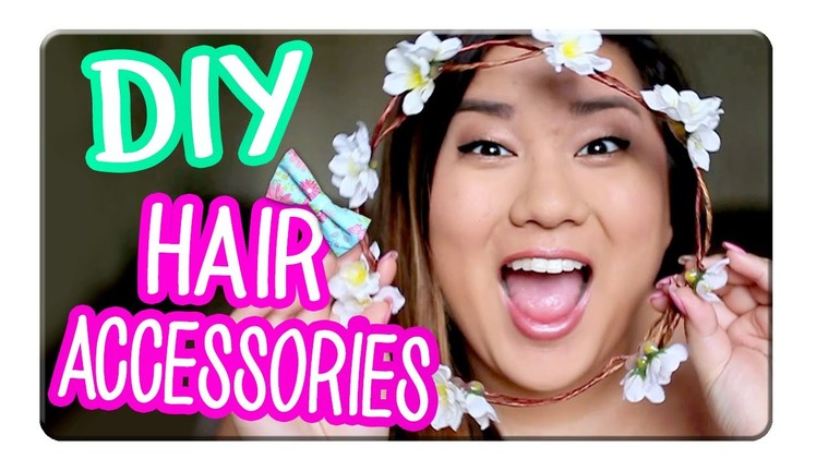 3 Easy DIY Hair Accessories with MissRemiAshten