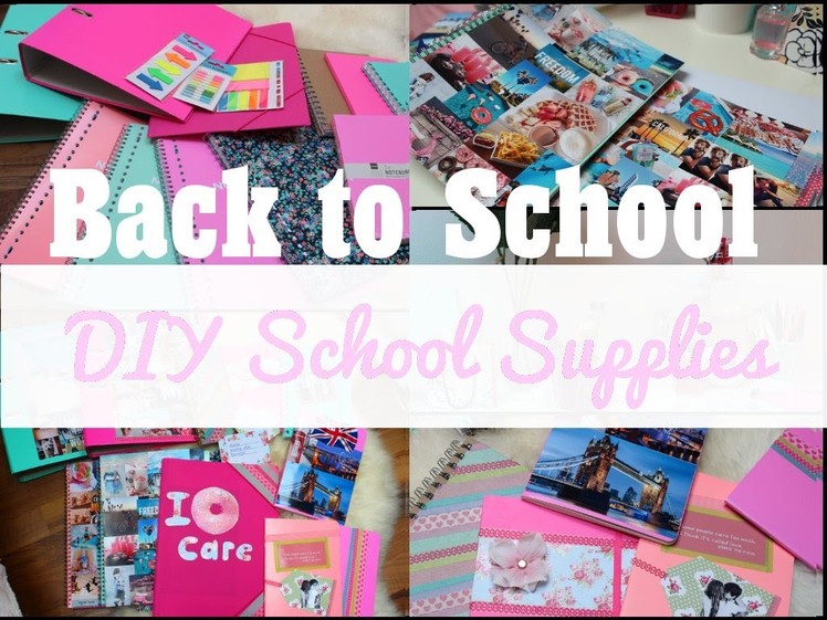 Back to School | DIY School Supplies !