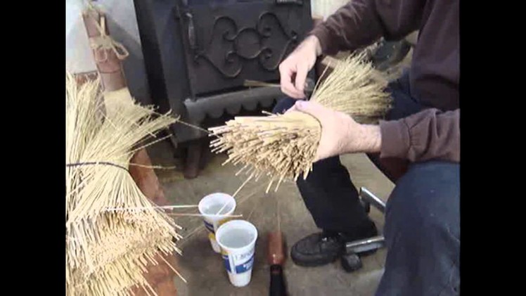 Broom making lesson Part 1