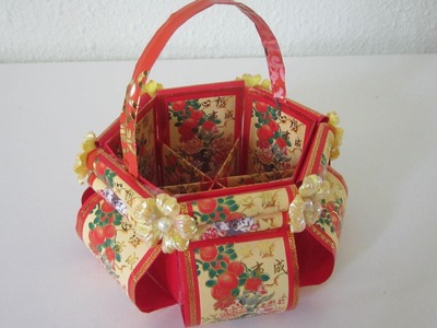 CNY TUTORIAL 5 - Chinese New Year Floral Basket