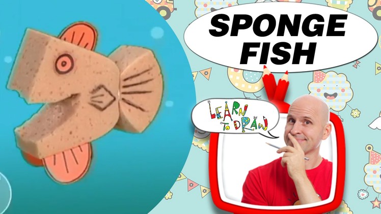 Crafts Ideas for Kids - Sponge Fish | DIY on BoxYourSelf