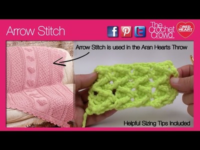Crochet Arrow Stitch
