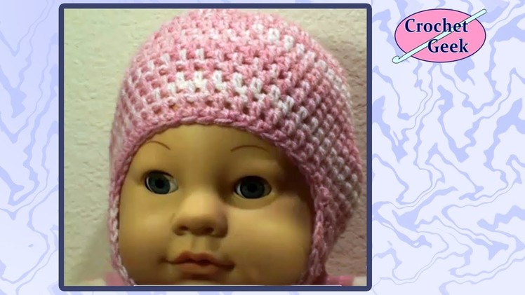 Crochet Baby Cap with Earflaps