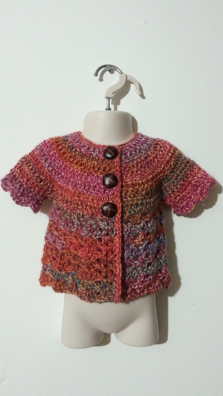 #Crochet Cute Baby Shirt #TUTORIAL crochet infant crochet sweater