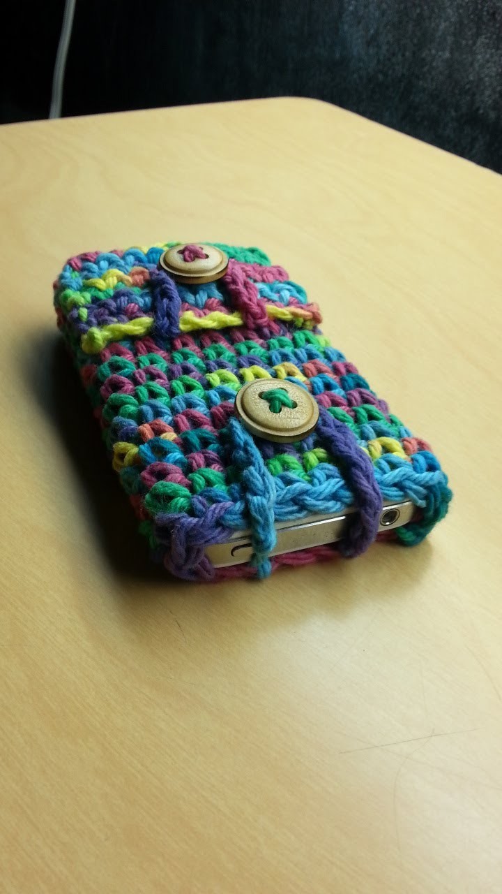 Crochet Phone Case Ipod Ipad Crochet Tablet cover TUTORIAL crochet