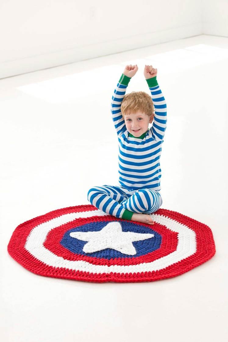 #Crochet Superhero Blanket  (Video  1) Lionbrand pattern