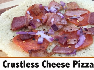 Crustless Cheese Pizza - How To Recipe