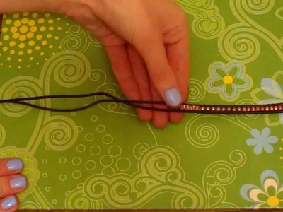 DIY! Beaded Leather Wrap Bracelet