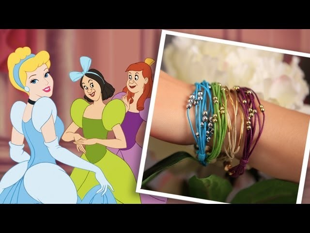 DIY Cinderella Inspired Bracelets | An Anneorshine | Disney Exclusive