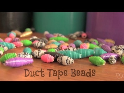 DIY: Duct Tape Beads