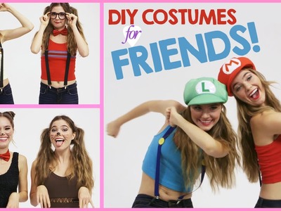 DIY Halloween Costumes to Wear with Friends!  w. Nina and Randa