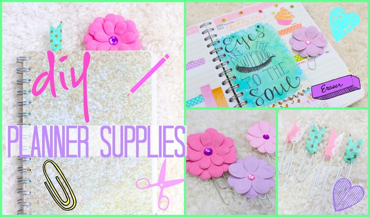 DIY Planner Supplies & How to Make More Space! | #PrettyPlanning