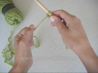 DROPS Knitting Tutorial: How to cast on 2