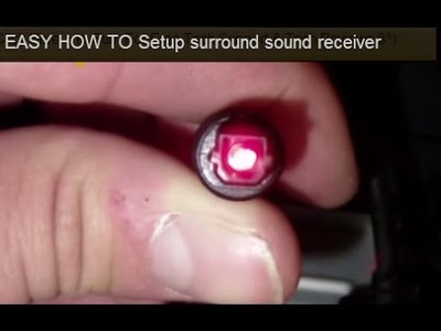 EASY HOW TO Setup surround sound receiver