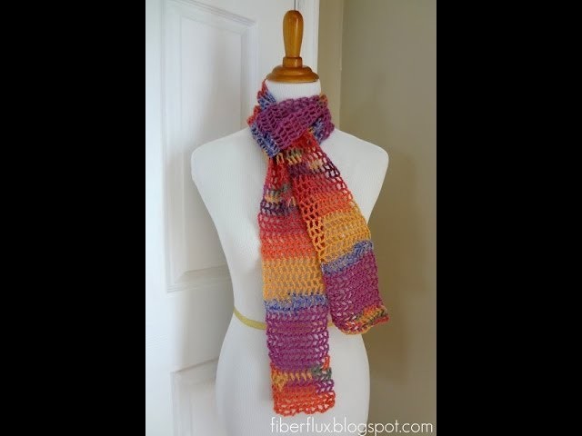 Episode 17: How to Crochet the Mango Salsa Scarf