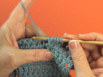 Front Post Double Treble Crochet Technique