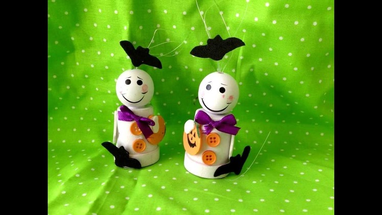 Halloween Crafts: DIY Flower Pot Ghosts