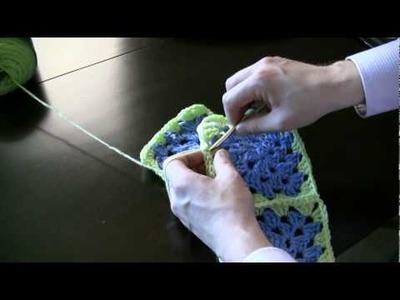How To Attach Granny Squares - Method 1 Part 2 of 2