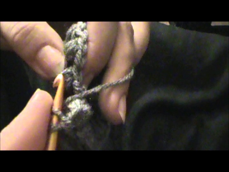 How To Crochet A Puff Stitch Slipper