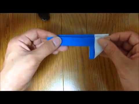 How to make a origami Toothbrush