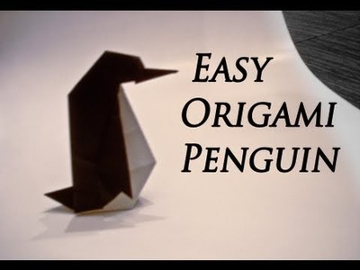 How to Make an Easy Origami Penguin