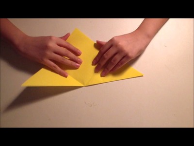 How To Make an Origami Bookmark