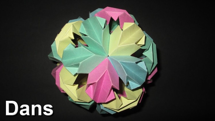 How to make an Origami Ksusdama Modual