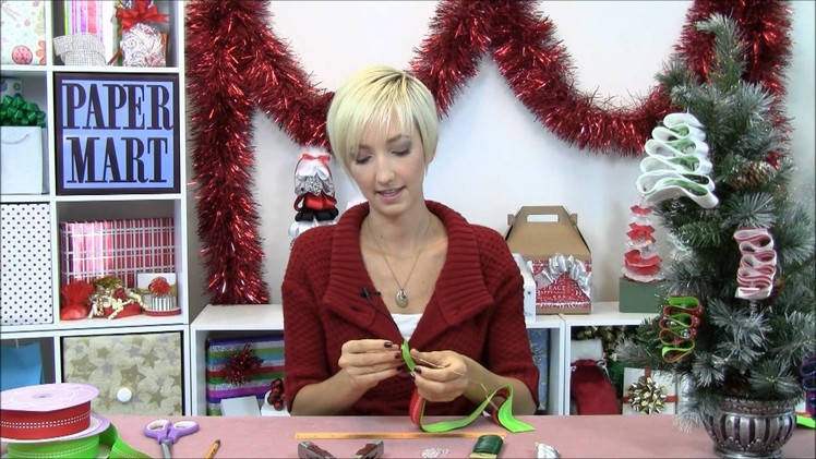 How to make Ribbon Ornaments