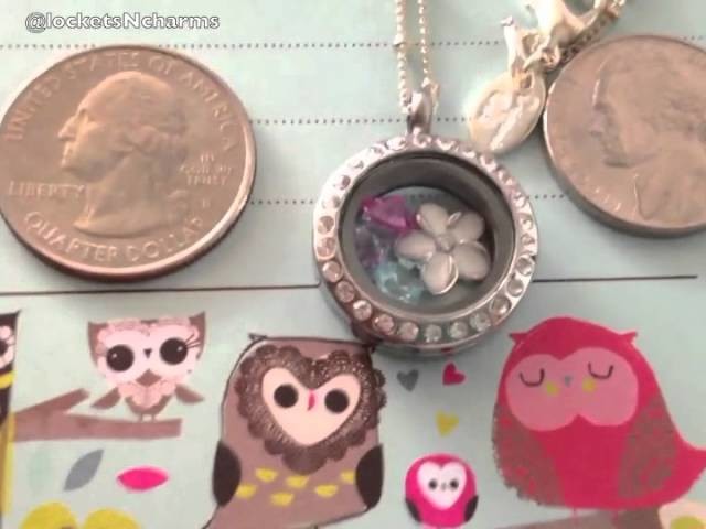 Jennylou's Silver Mini Locket from Origami Owl 2012