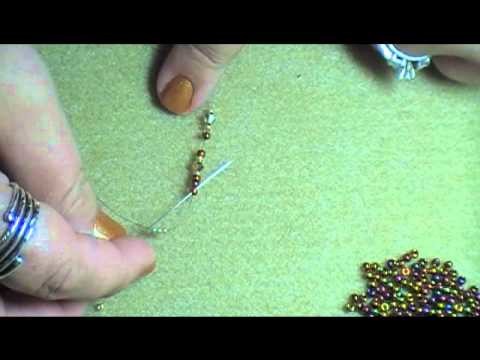 Lacy Spiky Bracelet (Net Stitch)
