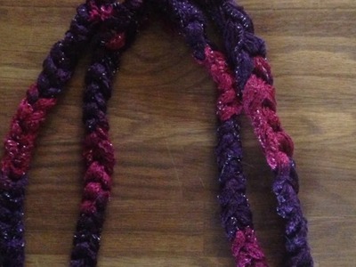 Make a Braided Yarn Fashion Scarf - DIY Style - Guidecentral