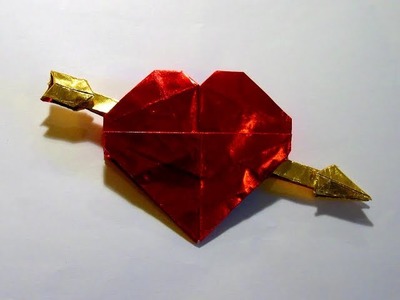 Origami Valentine by Robert J. Lang (Part 3 of 4)