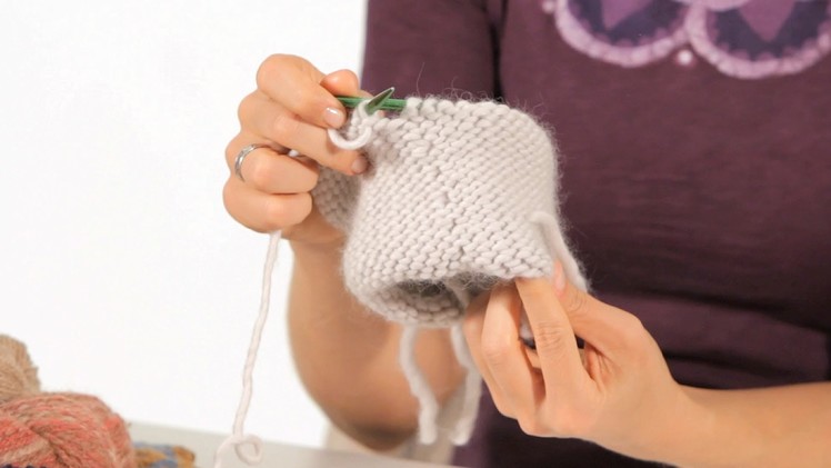 Reverse Stockinette Stitch in the Round | Circular Knitting