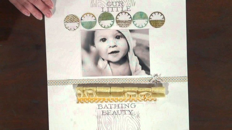 Scrapbook Trends Intro {The cutest page EVER}