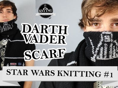 Star Wars knitting #1: Darth Vader scarf