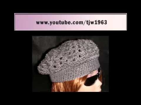 YouTube  Crochet Kingston Cap Video Tutorial