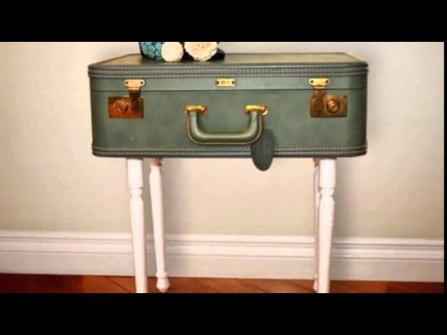 12 DIY Vintage Suitcase Crafts For Home Décor