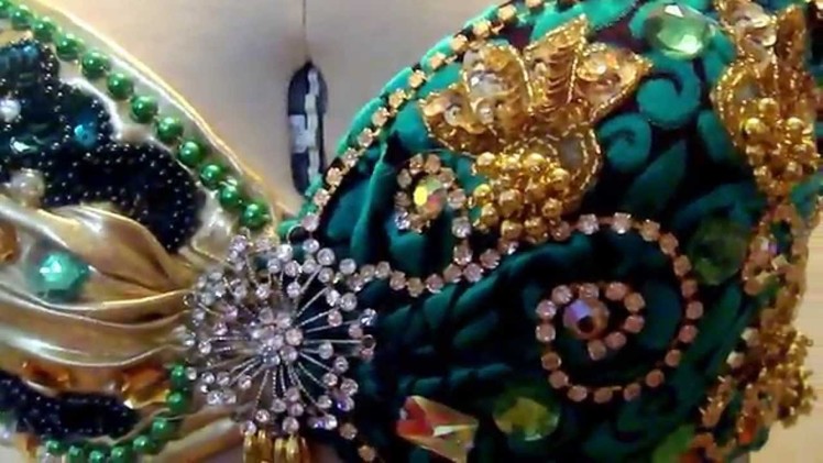 Ameynra belly dance fashion. How to make costumes. Swarovski & beadwork