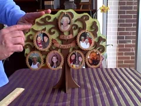 Beyond The Page - A MDF Family Tree by Kaisercraft