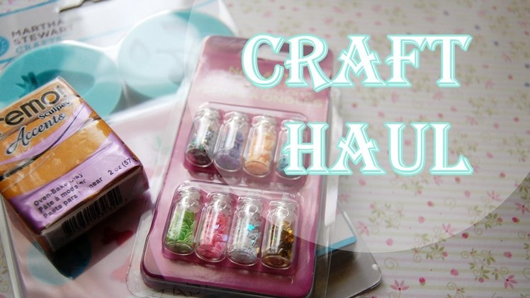 Craft Haul: Dollar Tree, A.C. Moore, THANKS FOR 2.5K!+Mini Update!