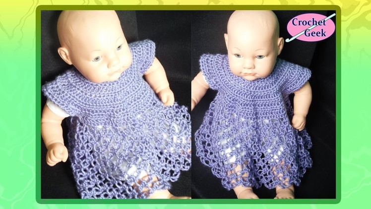 Crochet Baby Dress -  Crochet Geek