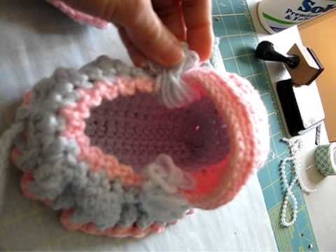 Crochet Girl Purse and Doll Crib