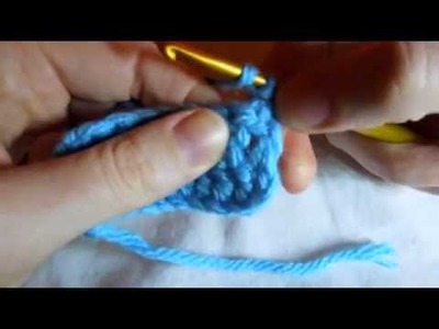 (Crochet) How To - Double Crochet Front Post Stitch DCFPS (US) Raised Treble FRTR (UK)