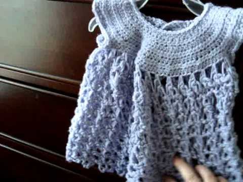 Crochet solomons knot dress