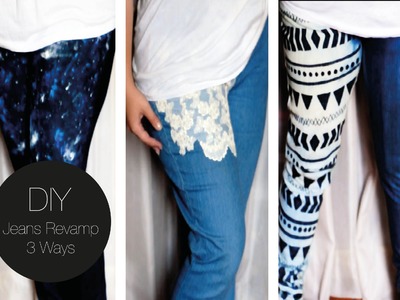 DIY Days: Jeans 3 ways revamp !!