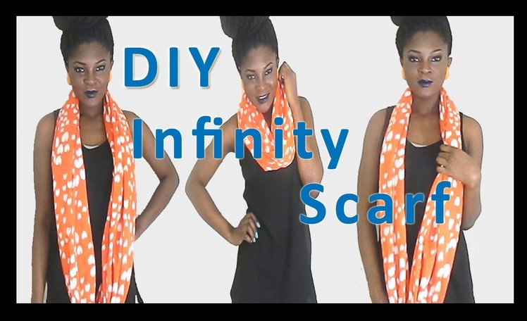 DIY: How to Sew Your Own Infinity Scarf Made Easy