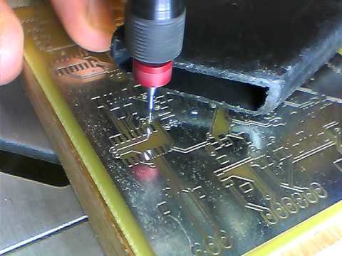 DIY PCB Part-1 Drilling